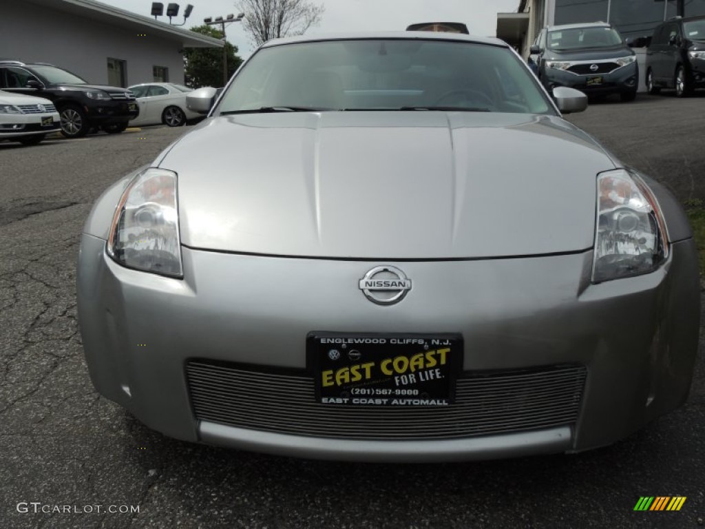 2003 350Z Touring Coupe - Chrome Silver / Frost photo #2