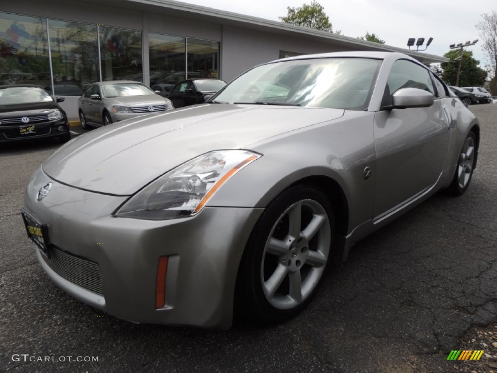 2003 350Z Touring Coupe - Chrome Silver / Frost photo #3