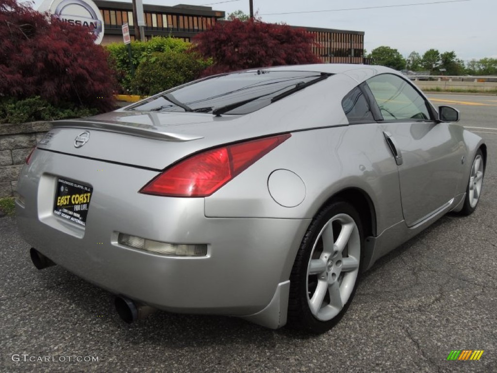 2003 350Z Touring Coupe - Chrome Silver / Frost photo #4