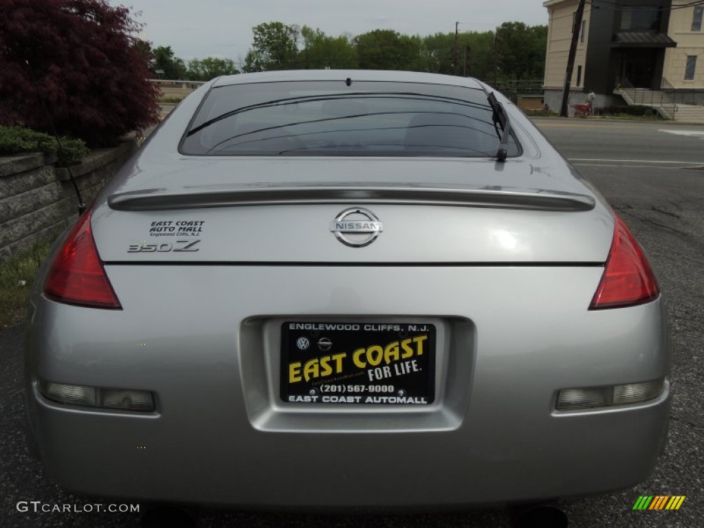 2003 350Z Touring Coupe - Chrome Silver / Frost photo #5