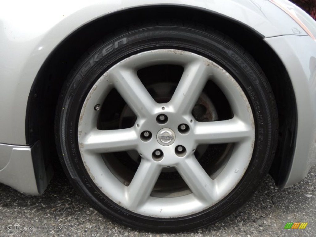 2003 350Z Touring Coupe - Chrome Silver / Frost photo #7
