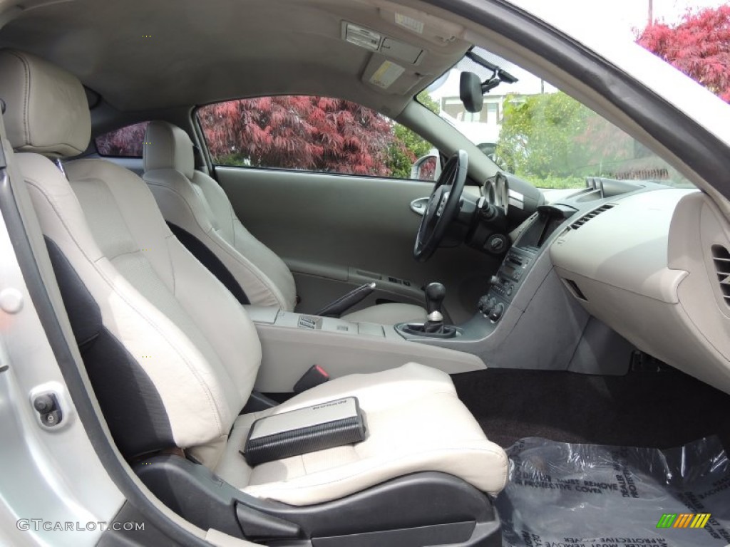 2003 350Z Touring Coupe - Chrome Silver / Frost photo #11