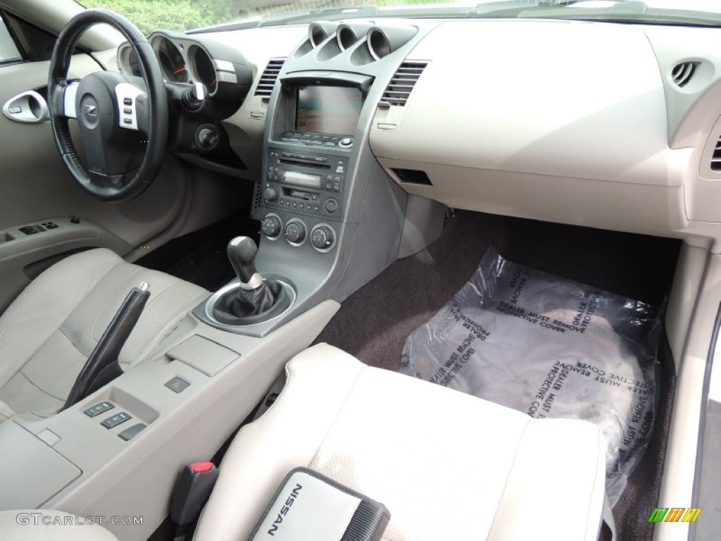 2003 350Z Touring Coupe - Chrome Silver / Frost photo #12