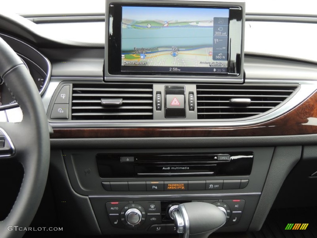 2012 Audi A6 3.0T quattro Sedan Navigation Photo #81106748
