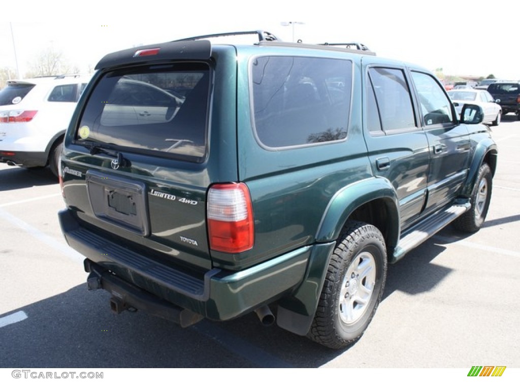 1999 4Runner Limited 4x4 - Imperial Jade Green Mica / Oak photo #2