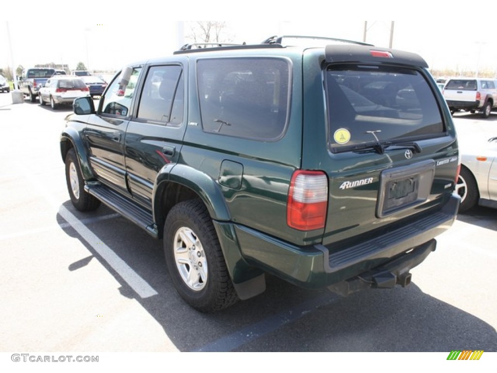 1999 4Runner Limited 4x4 - Imperial Jade Green Mica / Oak photo #3