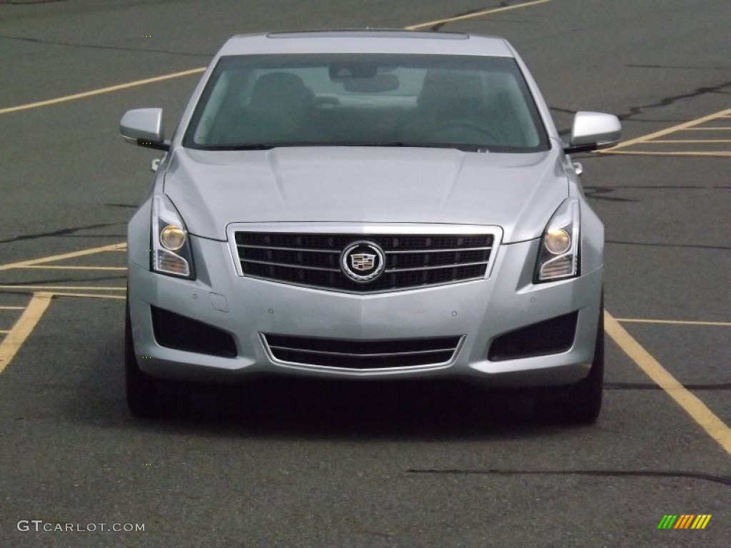 Radiant Silver Metallic 2013 Cadillac ATS 2.0L Turbo Luxury Exterior Photo #81106894