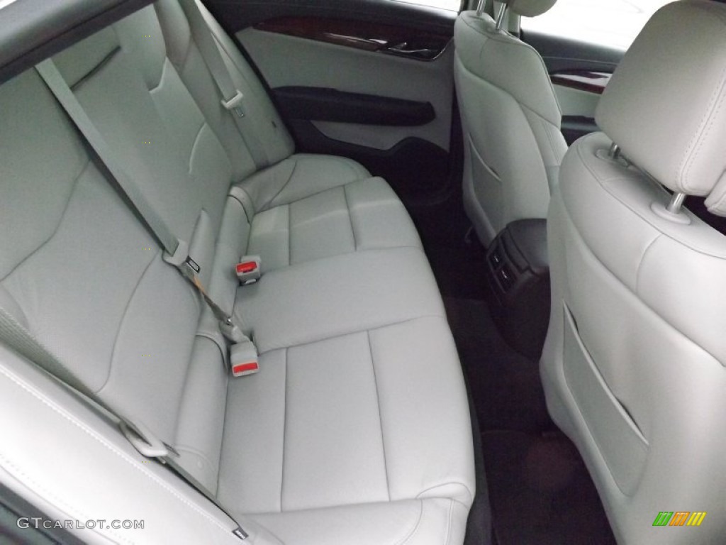 Light Platinum/Jet Black Accents Interior 2013 Cadillac ATS 2.0L Turbo Luxury Photo #81106958