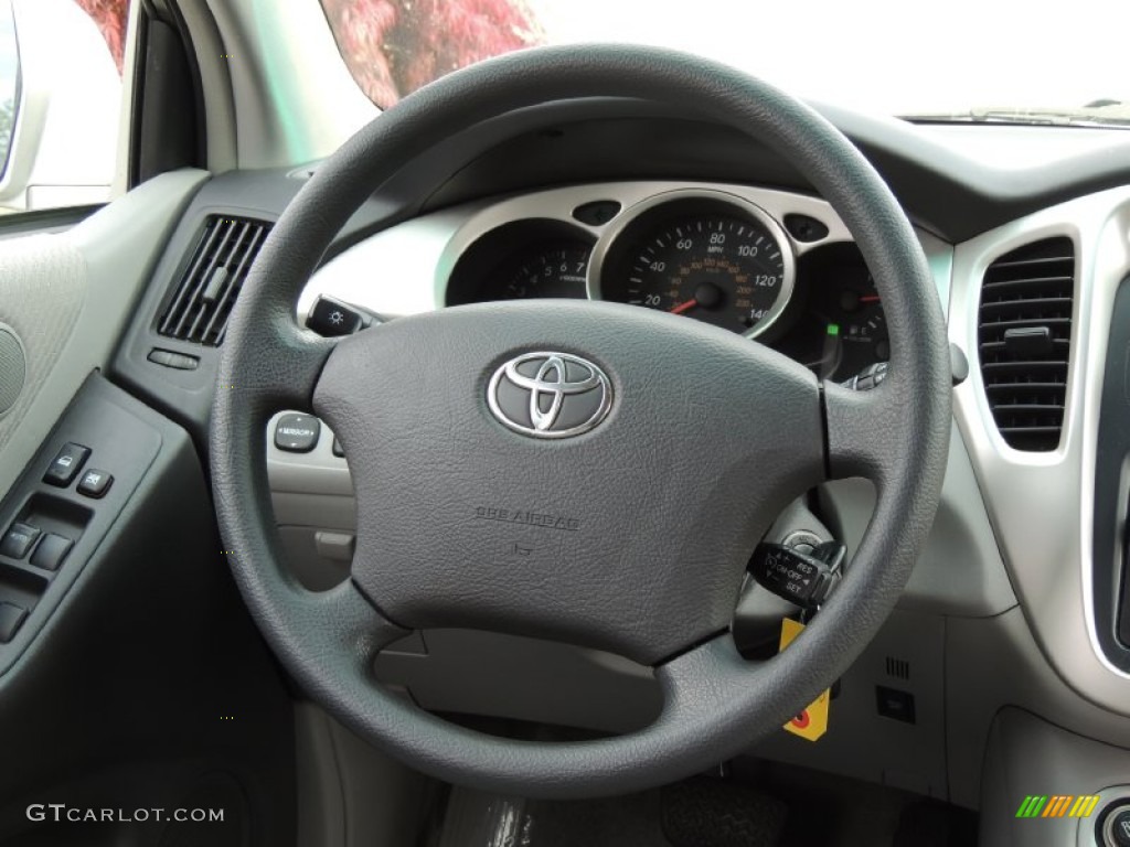 2004 Toyota Highlander I4 Steering Wheel Photos