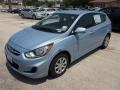 2013 Clearwater Blue Hyundai Accent GS 5 Door  photo #1