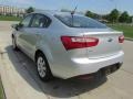 2013 Bright Silver Kia Rio LX Sedan  photo #2