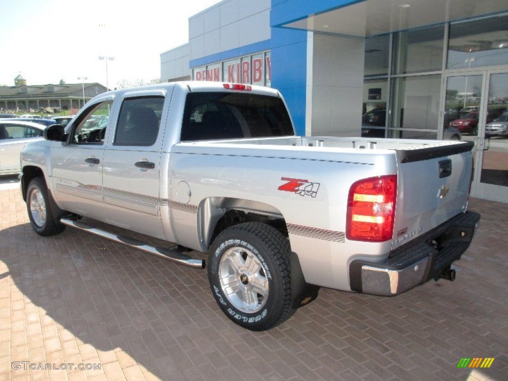 2013 Silverado 1500 LT Crew Cab 4x4 - Silver Ice Metallic / Ebony photo #2