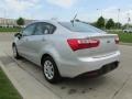 2013 Bright Silver Kia Rio LX Sedan  photo #2