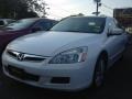 2007 Taffeta White Honda Accord EX-L V6 Sedan  photo #1
