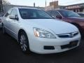 2007 Taffeta White Honda Accord EX-L V6 Sedan  photo #2