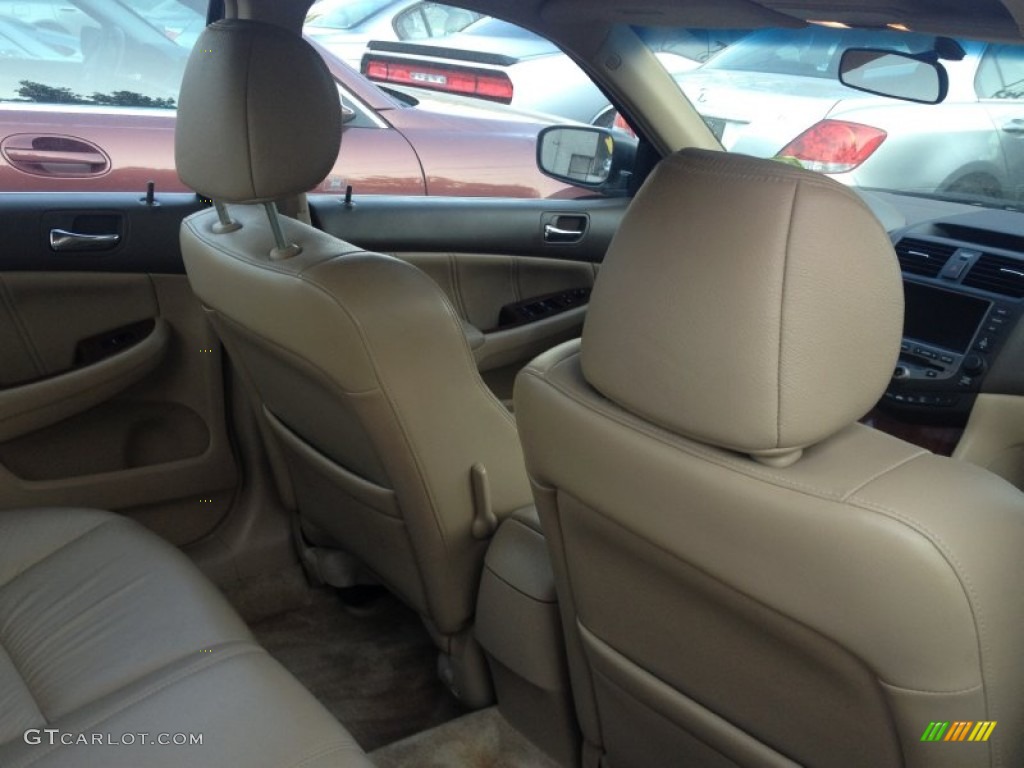 2007 Accord EX-L V6 Sedan - Taffeta White / Ivory photo #20