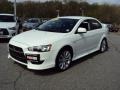 Wicked White Metallic 2011 Mitsubishi Lancer GTS