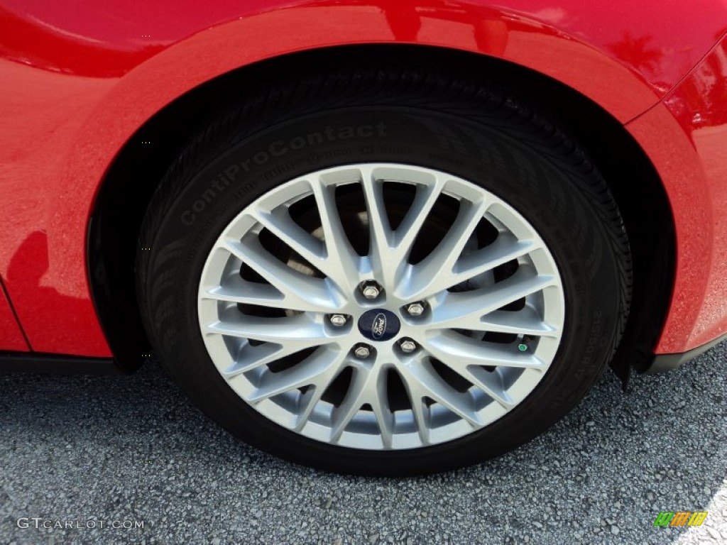 2012 Ford Focus SEL Sedan Wheel Photo #81109349