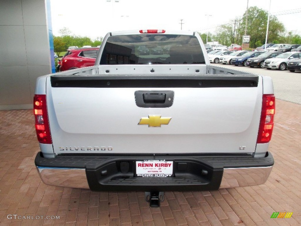 2013 Silverado 1500 LT Extended Cab 4x4 - Silver Ice Metallic / Ebony photo #14