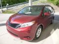 2013 Salsa Red Pearl Toyota Sienna LE  photo #5