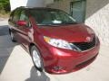 2013 Salsa Red Pearl Toyota Sienna LE  photo #7