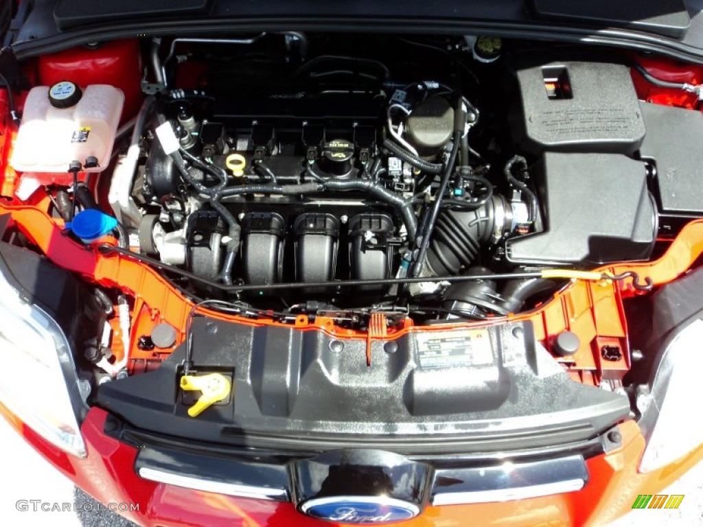 2012 Ford Focus SEL Sedan 2.0 Liter GDI DOHC 16-Valve Ti-VCT 4 Cylinder Engine Photo #81110090