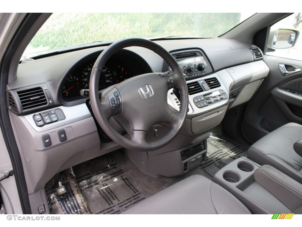 2009 Honda Odyssey EX-L Gray Dashboard Photo #81110180