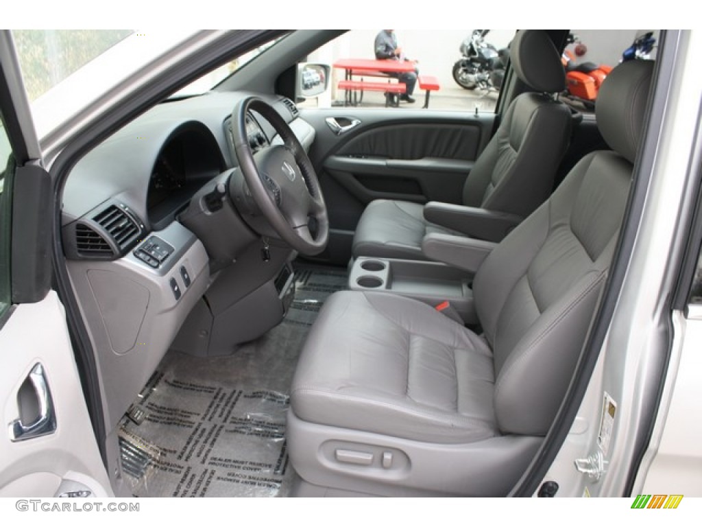 Gray Interior 2009 Honda Odyssey EX-L Photo #81110201