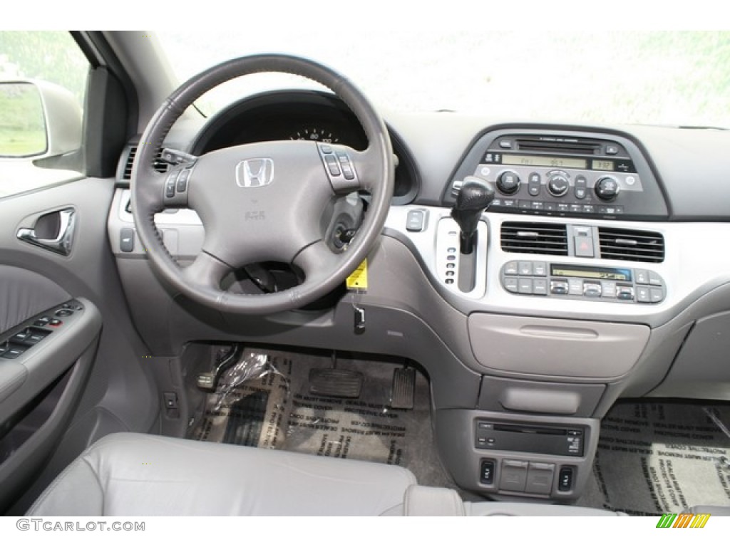 2009 Honda Odyssey EX-L Gray Dashboard Photo #81110249