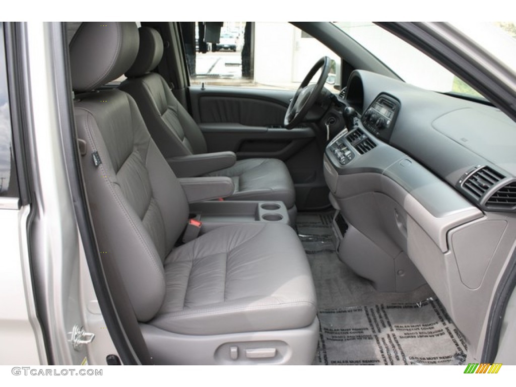 Gray Interior 2009 Honda Odyssey EX-L Photo #81110332