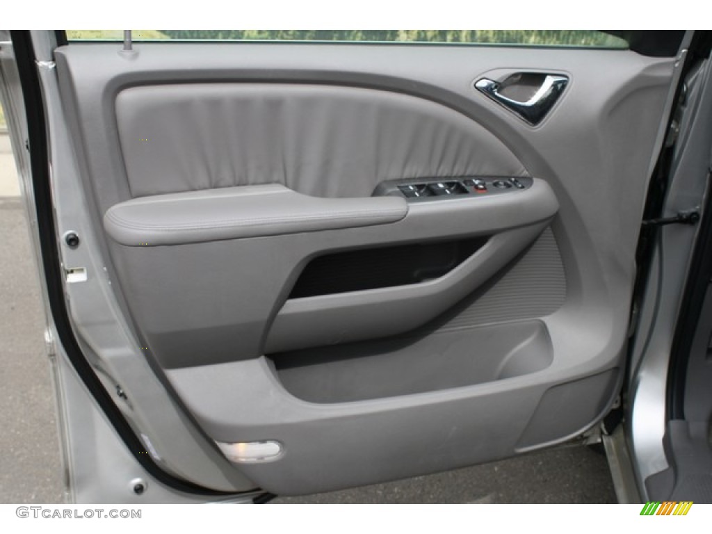 2009 Honda Odyssey EX-L Gray Door Panel Photo #81110507