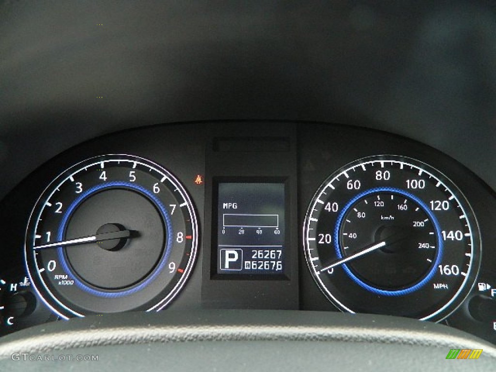 2012 Infiniti G 37 x AWD Sedan Gauges Photo #81110675