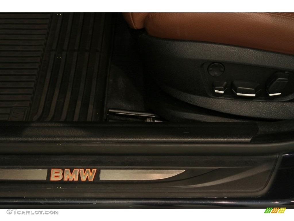 2011 5 Series 550i xDrive Sedan - Imperial Blue Metallic / Cinnamon Brown photo #10
