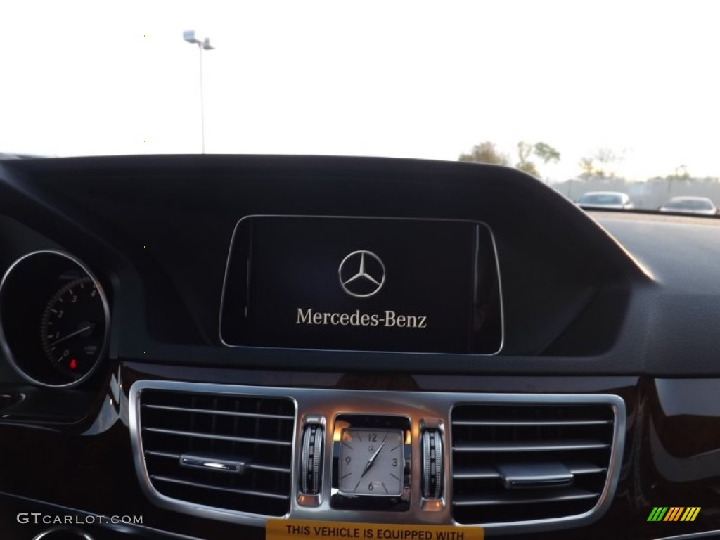 2014 E 350 4Matic Sedan - Black / Black photo #8