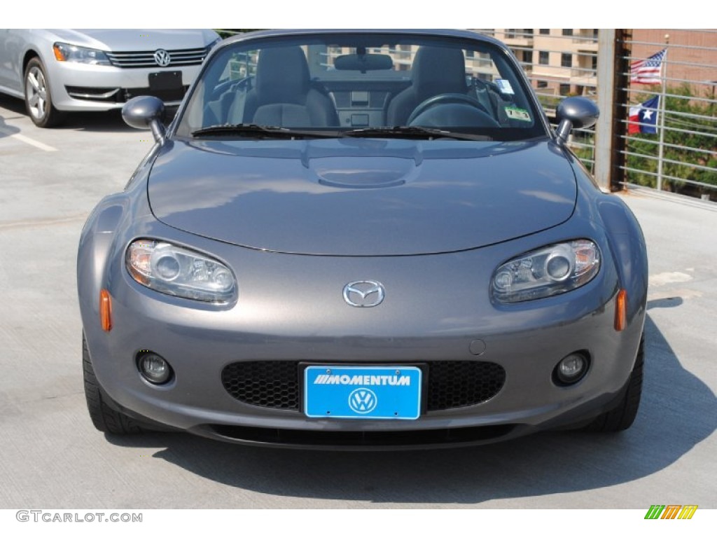 2006 MX-5 Miata 3rd Generation Limited Roadster - Galaxy Gray Metallic / Black photo #2