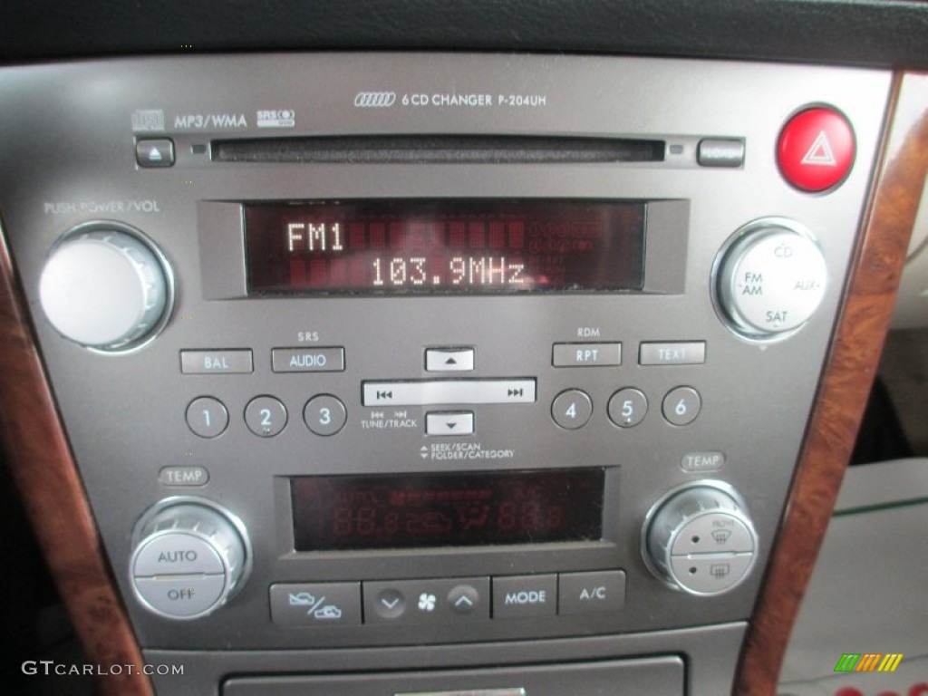2008 Subaru Outback 2.5i Limited Wagon Controls Photo #81112409