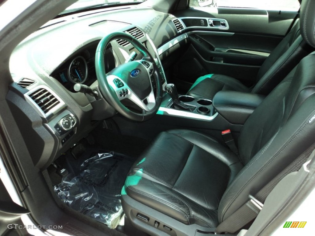 Charcoal Black Interior 2011 Ford Explorer XLT Photo #81112444