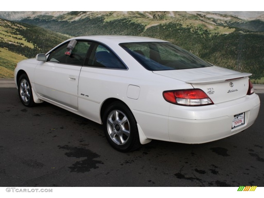 2001 Solara SE V6 Coupe - White Diamond Pearl / Charcoal photo #4