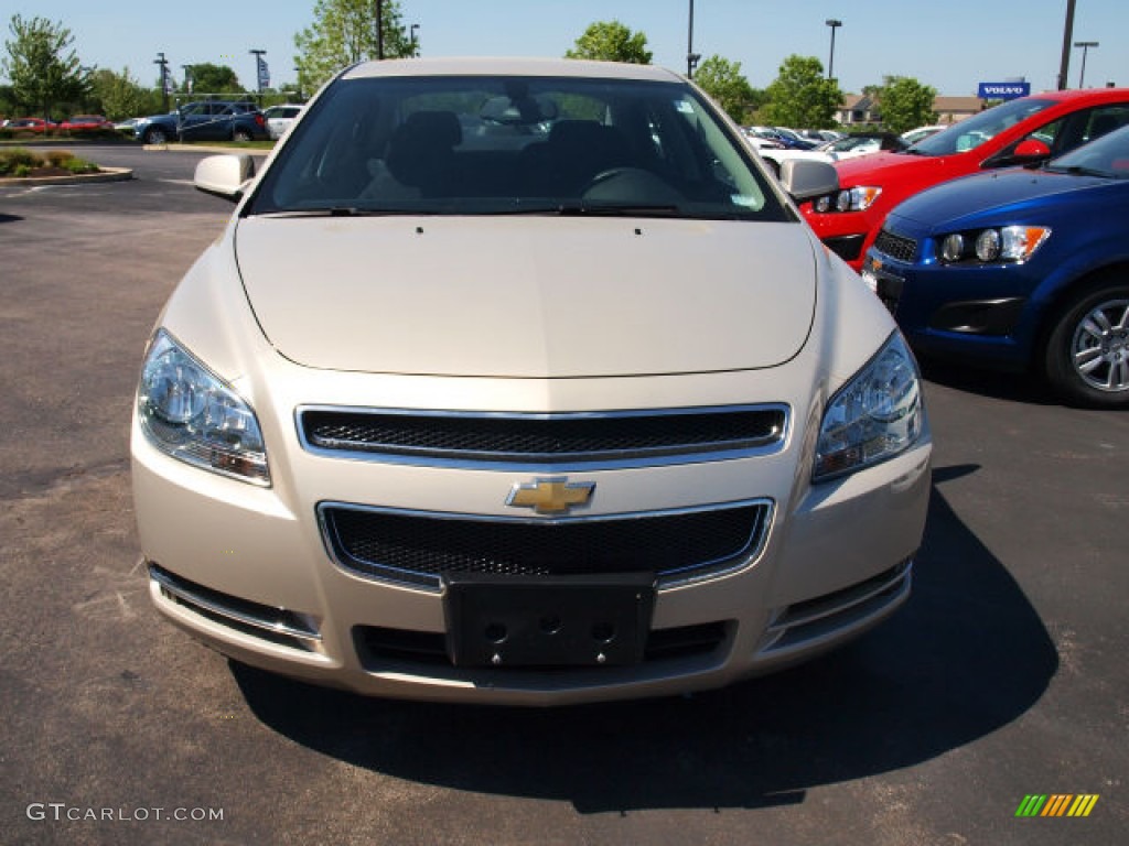 2010 Malibu LT Sedan - Gold Mist Metallic / Ebony photo #8