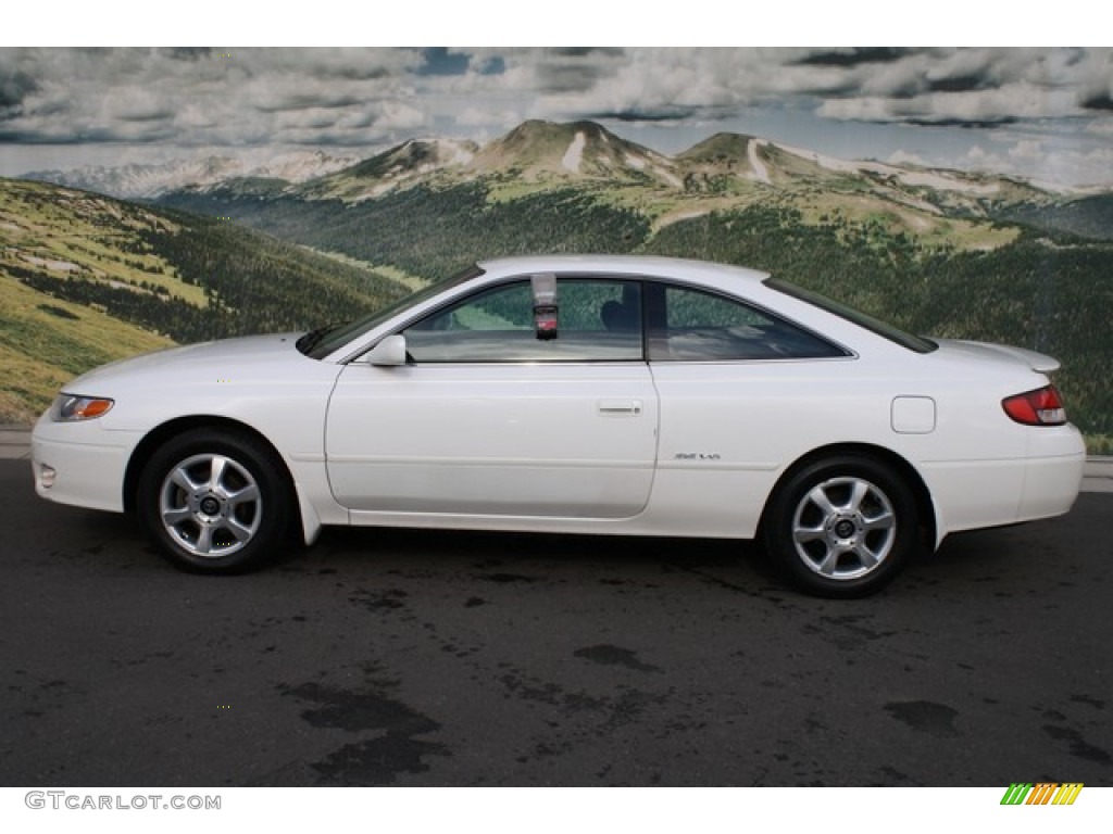2001 Solara SE V6 Coupe - White Diamond Pearl / Charcoal photo #6