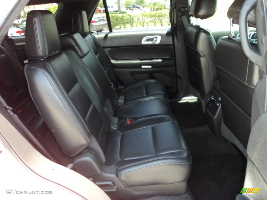 Charcoal Black Interior 2011 Ford Explorer XLT Photo #81112547
