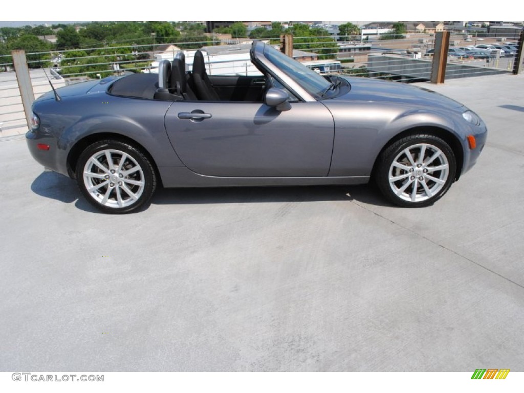 2006 MX-5 Miata 3rd Generation Limited Roadster - Galaxy Gray Metallic / Black photo #11