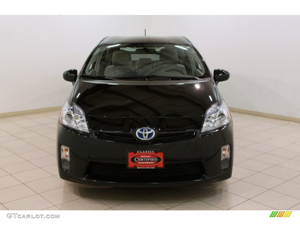 2010 Prius Hybrid III - Black / Misty Gray photo #2