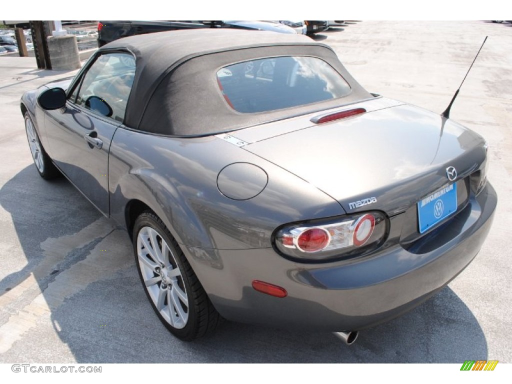 2006 MX-5 Miata 3rd Generation Limited Roadster - Galaxy Gray Metallic / Black photo #14