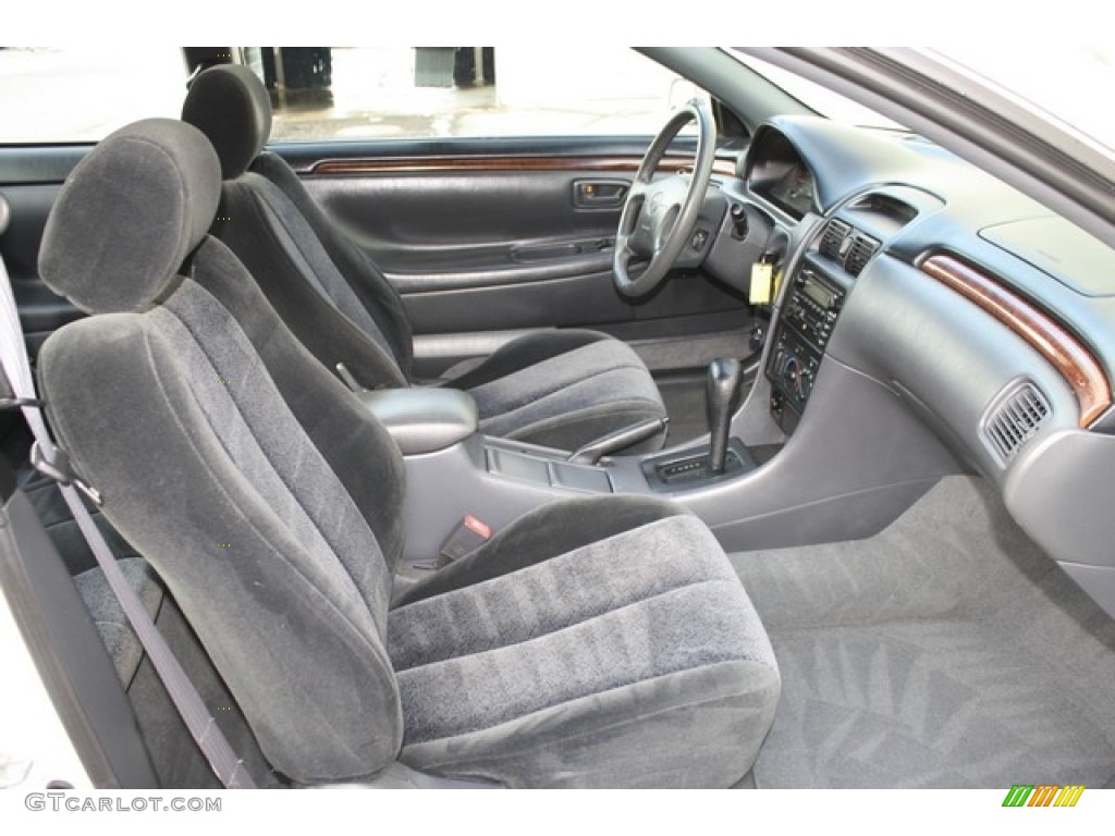 2001 Solara SE V6 Coupe - White Diamond Pearl / Charcoal photo #15