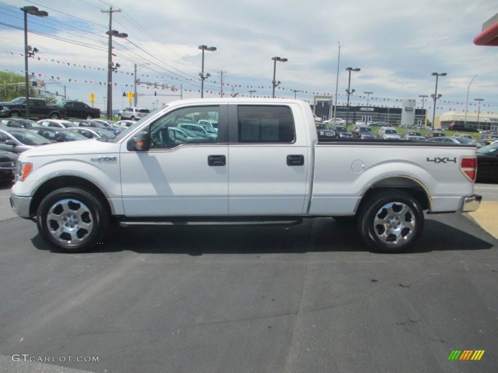 Oxford White 2009 Ford F150 XLT SuperCrew 4x4 Exterior Photo #81112820