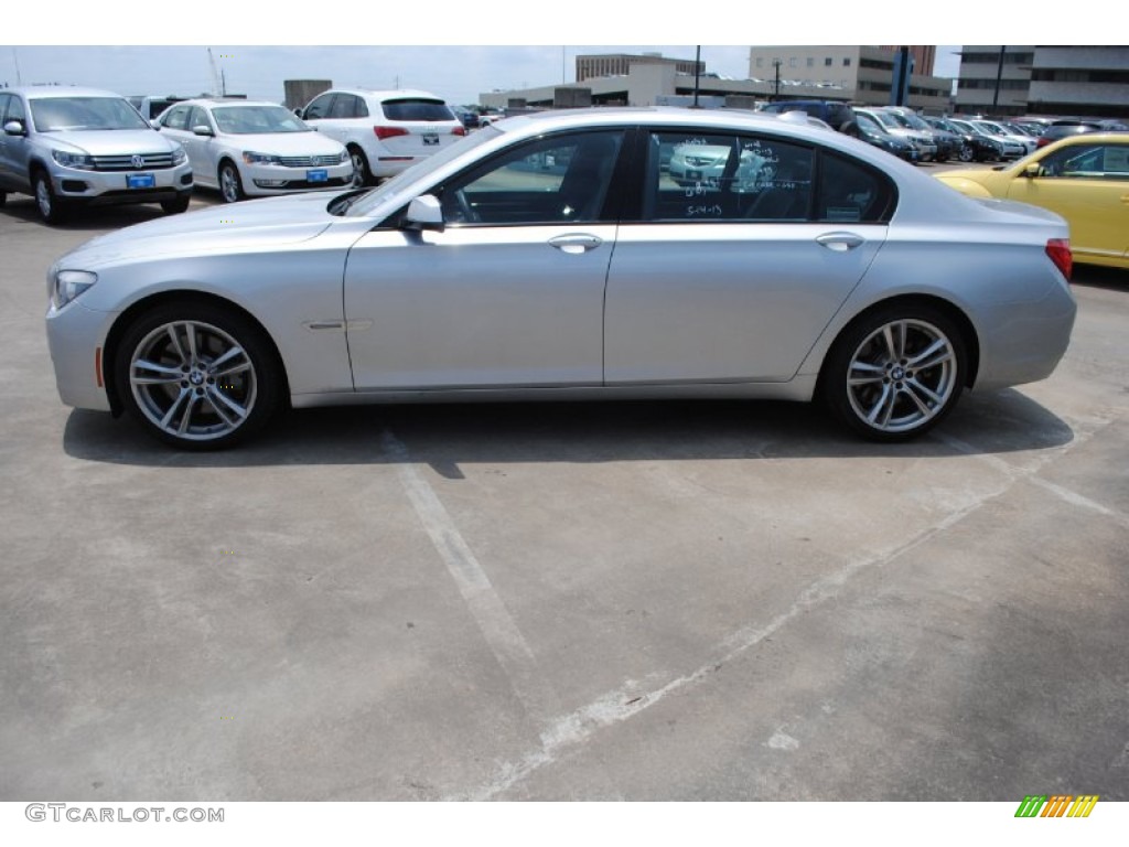 Titanium Silver Metallic 2012 BMW 7 Series 750Li Sedan Exterior Photo #81113347