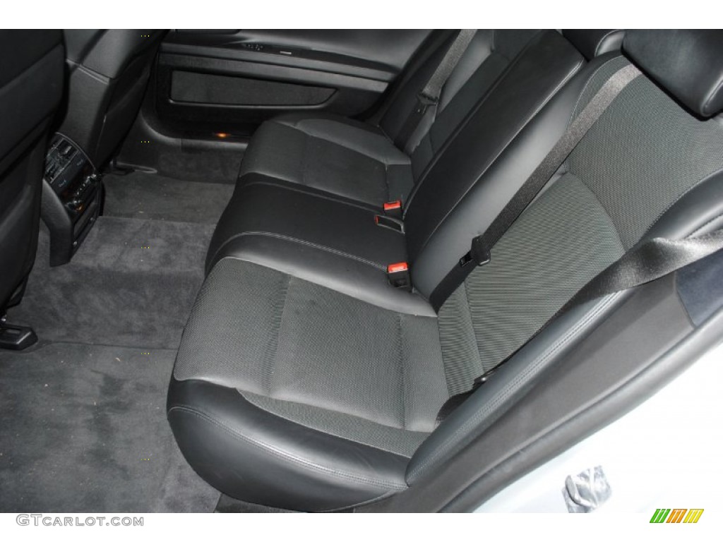 Black Interior 2012 BMW 7 Series 750Li Sedan Photo #81113965