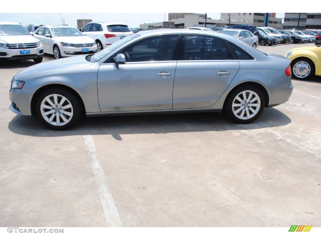 2011 A4 2.0T quattro Sedan - Quartz Grey Metallic / Cardamom Beige photo #4