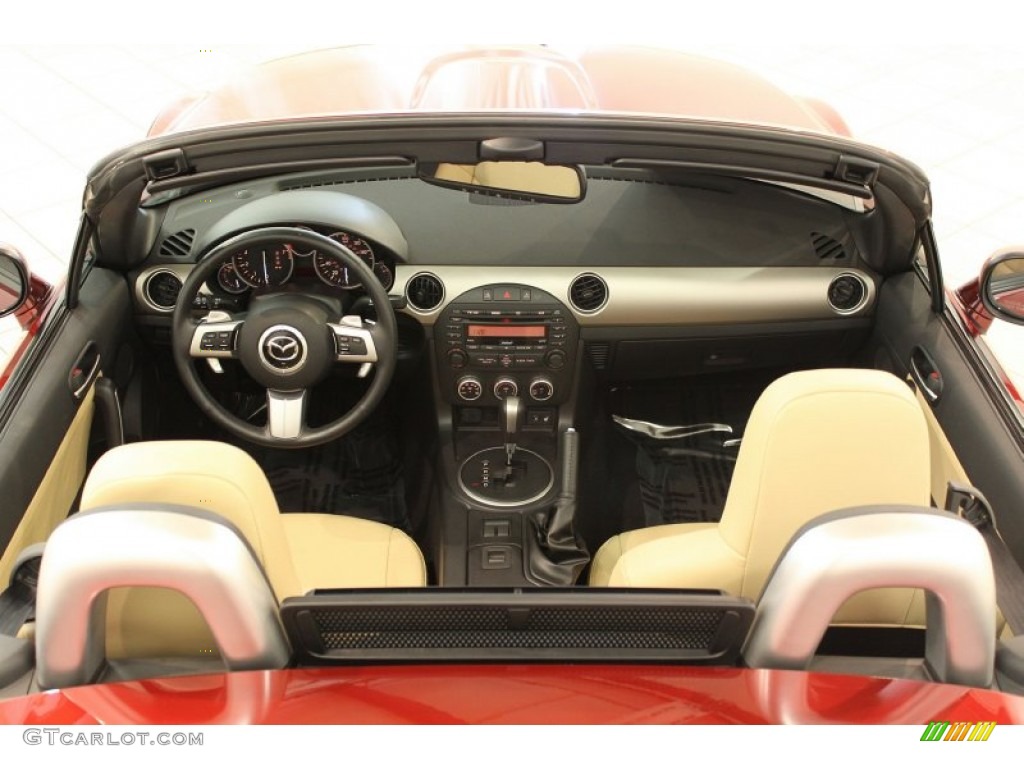 2010 MX-5 Miata Grand Touring Roadster - Copper Red Mica / Dune Beige photo #17